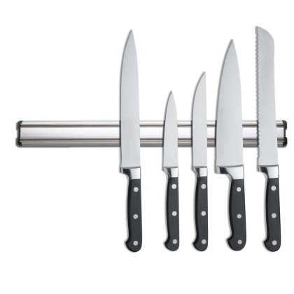 KitchenCraft Deluxe Cast 45cm Magnetic Knife Rack KitchenCraft Deluxe Cast 45cm Magnetic Knife Rack