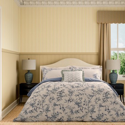Sanderson X National Trust Paradise Woods Toile Duvet Set