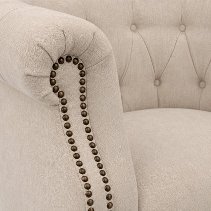 Jude Chair in Natural Blend Alpaca Jude Chair in Natural Blend Alpaca