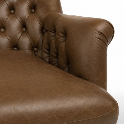 Jojo Chair in Satchel Biscotti Leather Jojo Chair in Satchel Biscotti Leather