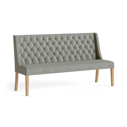 Casterton Button Back Sofa in Grey Casterton Button Back Sofa in Grey