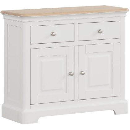 Broadway 2 Door 2 Drawer Sideboard in Grey Mist