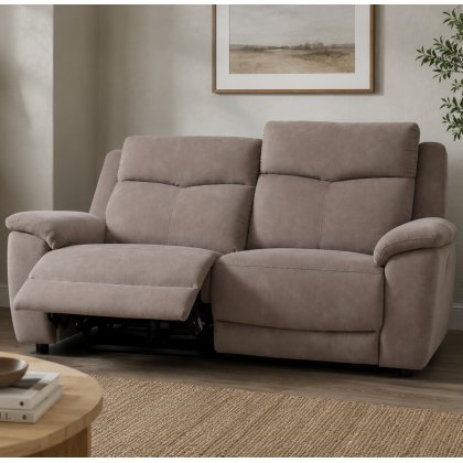 Newport 3 Seater Power Recliner Sofa in Dexter Nutmeg Newport 3 Seater Power Recliner Sofa in Dexter Nutmeg