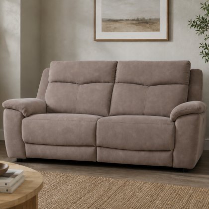 Newport 3 Seater Power Recliner Sofa in Dexter Nutmeg Newport 3 Seater Power Recliner Sofa in Dexter Nutmeg