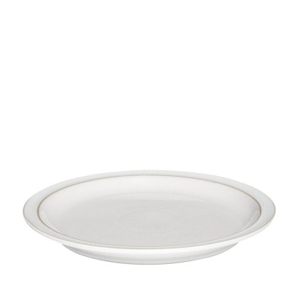 Denby Cotton White Dinner Plate Denby Cotton White Dinner Plate