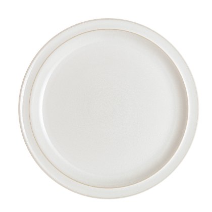 Denby Cotton White Dinner Plate Denby Cotton White Dinner Plate