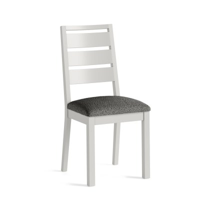 Cottage Collection Dining Chair Pair In Grey Cottage Collection Dining Chair Pair In Grey