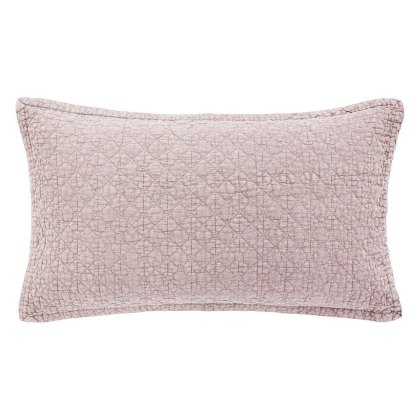 Bedeck of Belfast Stonewashed Oxford Pillowcase Pair Pink Bedeck of Belfast Stonewashed Oxford Pillowcase Pair Pink