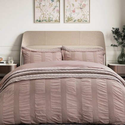 Bedeck of Belfast Stonewashed Throw Pink Bedeck of Belfast Stonewashed Throw Pink