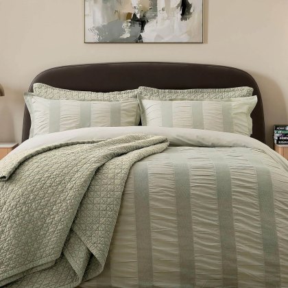 Bedeck of Belfast Stonewashed Throw Green Bedeck of Belfast Stonewashed Throw Green
