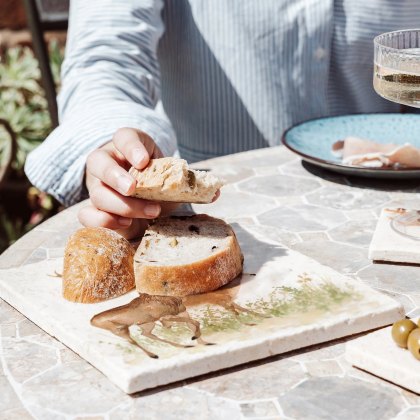 The Humble Hare Doting Deer Medium Platter