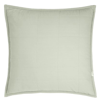 Yard Hebden Washed Cotton Cushion Bay Green Yard Hebden Washed Cotton Cushion Bay Green