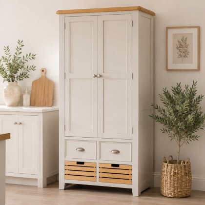 Kingsbury Stone Double Larder Unit