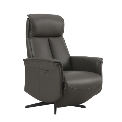 Riya Power Recliner Accent Chair in Ash