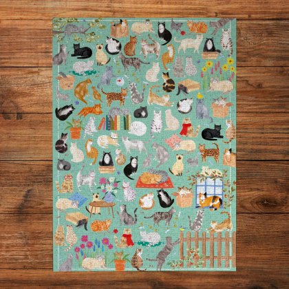 Gibsons It's a Cats Life 1000pc Puzzle Gibsons It's a Cats Life 1000pc Puzzle