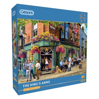Gibsons The Kings Arms 500pc Puzzle Gibsons The Kings Arms 500pc Puzzle