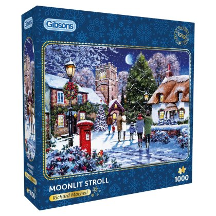 Gibsons Moonlit Stroll 1000pc Puzzle Gibsons Moonlit Stroll 1000pc Puzzle