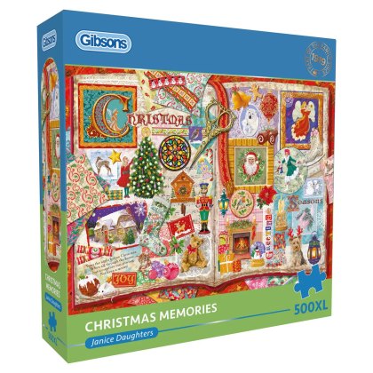 Gibsons Christmas Memories 500pc XL Puzzle Gibsons Christmas Memories 500pc XL Puzzle