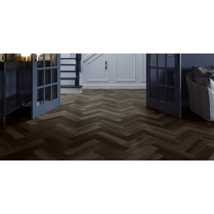 Invictus Maximus Dryback Parquet Flooring in Highland Oak Parquet Ebony New Invictus Maximus Dryback Parquet Flooring in Highland Oak Parquet Ebony New