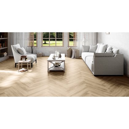 Invictus Maximus Dryback Herringbone Flooring in Divine Oak Herringbone Champagne Invictus Maximus Dryback Herringbone Flooring in Divine Oak Herringbone Champagne