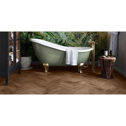 Invictus Primus Royal Oak Dryback Parquet Flooring in 40 Mocca Invictus Primus Royal Oak Dryback Parquet Flooring in 40 Mocca
