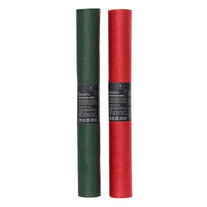 Kaemingk Fabric Table Runner Assorted Colours