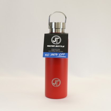 JT Water Bottle Stainless Steel Lid Loop Red JT Water Bottle Stainless Steel Lid Loop Red