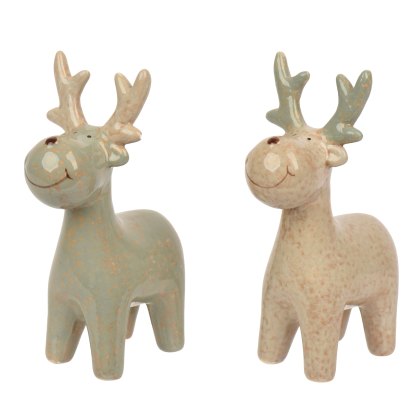 Kaemingk Decorative Reindeer Assorted Colours Kaemingk Decorative Reindeer Assorted Colours