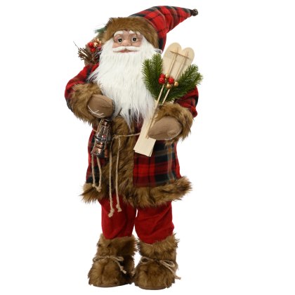 Kaemingk Santa with Lantern
