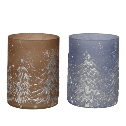 Kaemingk Hurricane Tealight Holder Assorted Colours Kaemingk Hurricane Tealight Holder Assorted Colours