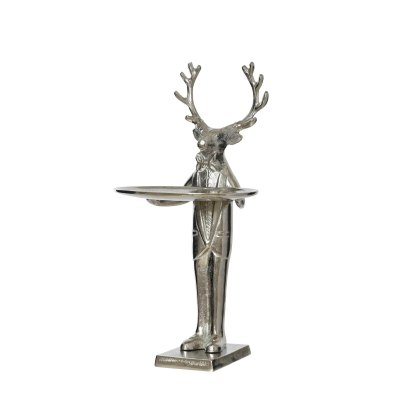 Kaemingk Decorative Aluminium Deer Plate Kaemingk Decorative Aluminium Deer Plate