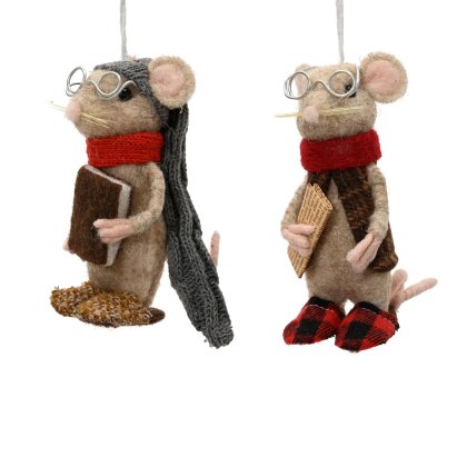 Kaemingk Felt Study Mouse Assorted Designs Kaemingk Felt Study Mouse Assorted Designs