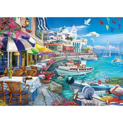 Sun Over The White Harbour 1000pc Puzzle Sun Over The White Harbour 1000pc Puzzle