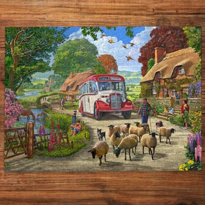 Touring the Countryside 1000pc Puzzle Touring the Countryside 1000pc Puzzle