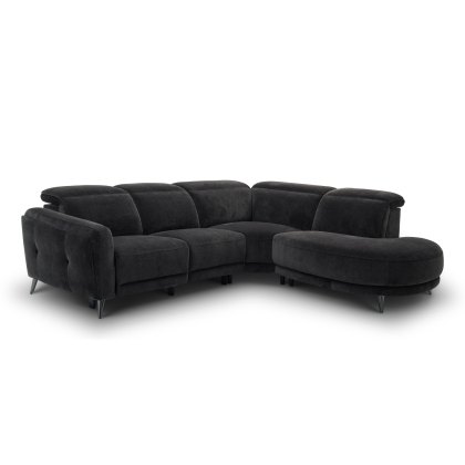 Asher Power Recliner Chaise Corner Sofa Asher Power Recliner Chaise Corner Sofa