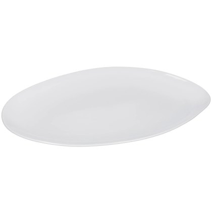 Mikasa Teardrop White Oval 34cm Platter