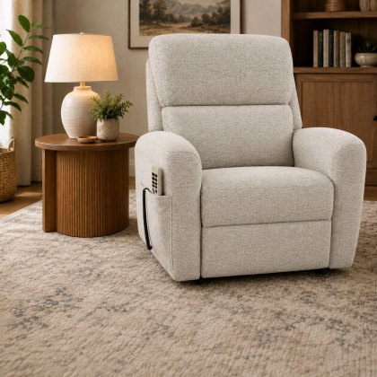 G Plan Hamilton Dual Elevate Chair in Grey W030 Fabric G Plan Hamilton Dual Elevate Chair in Grey W030 Fabric