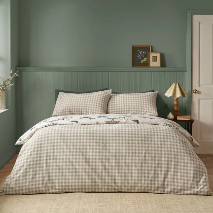 Catherine Lansfield Brushed Mallards Duvet Set