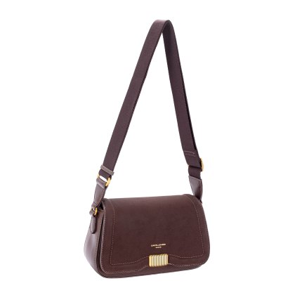 David Jones Full Flap Sandalwood Brown Bag David Jones Full Flap Sandalwood Brown Bag