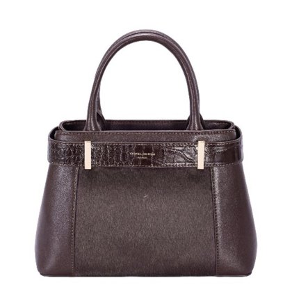 David Jones Croc Trim Hot Chocolate Bag David Jones Croc Trim Hot Chocolate Bag