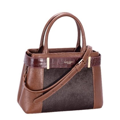 David Jones Croc Trim Red Mud Bag David Jones Croc Trim Red Mud Bag