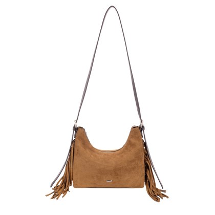 David Jones Fringe Apricot Tan Bag David Jones Fringe Apricot Tan Bag