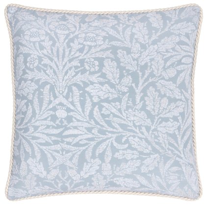 Morris & Co Acorn Tonal Feather Cushion Wedgewood Morris & Co Acorn Tonal Feather Cushion Wedgewood