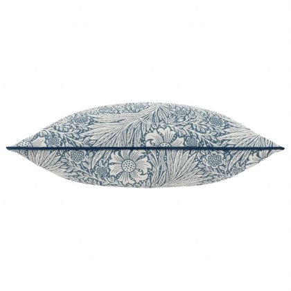 Morris & Co Marigold Feather Cushion Indigo