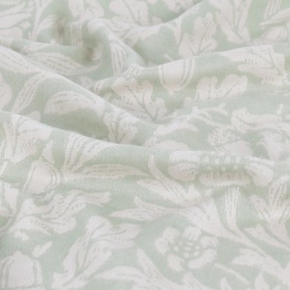 Morris & Co Acorn Tonal Throw Sage Morris & Co Acorn Tonal Throw Sage