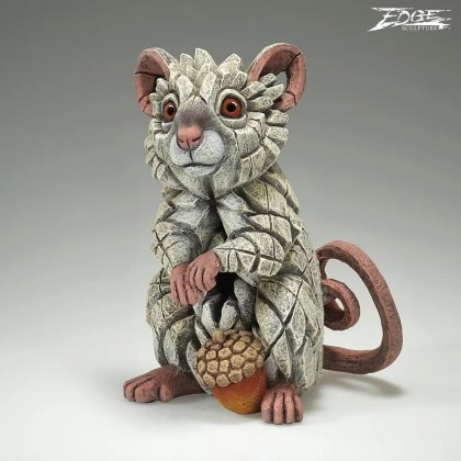 Edge Sculptures - White Field Mouse Edge Sculptures - White Field Mouse