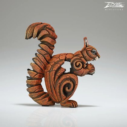 Edge Sculptures - Miniature Red Squirrel Edge Sculptures - Miniature Red Squirrel