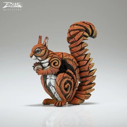 Edge Sculptures - Miniature Red Squirrel Edge Sculptures - Miniature Red Squirrel