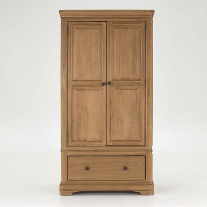 Carmen 2 Door 1 Drawer Wardrobe