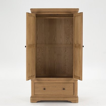 Carmen 2 Door 1 Drawer Wardrobe